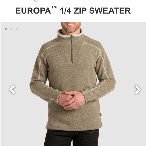 Kuhl Sweaters - KUHL EUROPA 1/4 PULLOVER